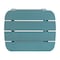 Flash Furniture Charlestown All-Weather Poly Resin Wood Adirondack Side Table in Teal JJ-T14001-TL-GG - alternate 2